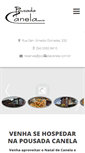 Mobile Screenshot of pousadacanela.com.br